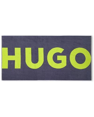 HUGO Corporate Towel Sn42 - Blue