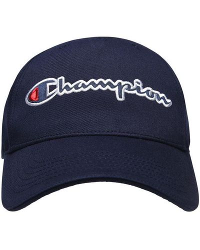Champion Logo Cap - Blue
