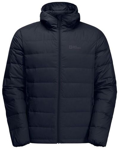 Jack Wolfskin Ather Down Hooded Jacket - Blue