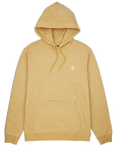 Converse Logo Over The Head Hoodie - Yellow