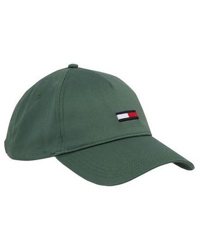 Tommy Hilfiger Embroidered Flag Cap - Green