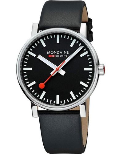 Mondaine Unisex Evo 2 Watch Mse.43120.lb - Black