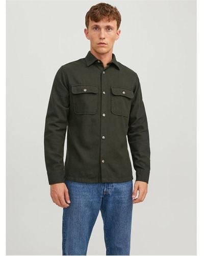 Jack & Jones Slim Fit Overshirt - Green