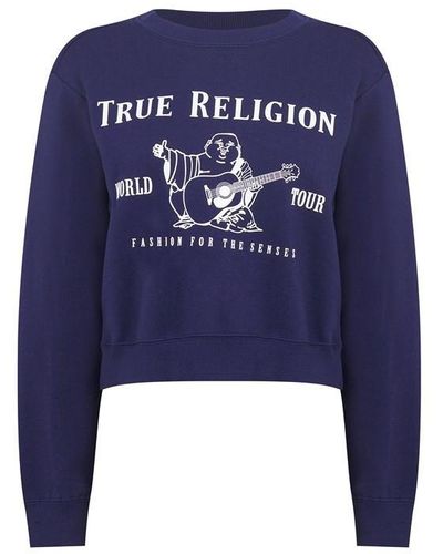 True Religion Buddha Jumper - Blue