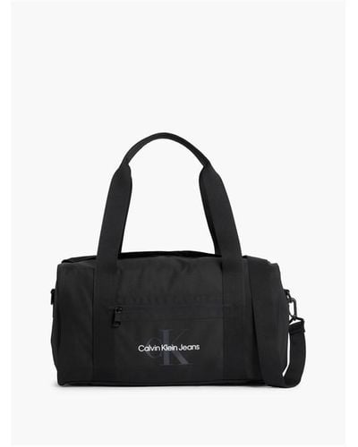 Calvin Klein Logo Duffle Bag - Black