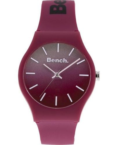 Bench Fashion Analogue Quartz Watch - Red