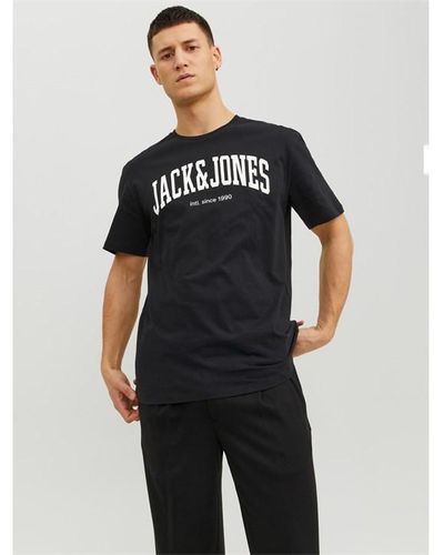 Jack & Jones Josh Short Sleeve Crew Neck T-shirt - Black