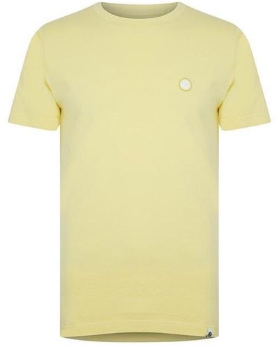 Pretty Green Pg Mitchell Tee Shirt - Yellow