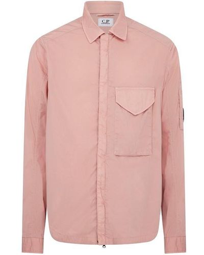 C.P. Company Chrome-r Overshirt - Pink