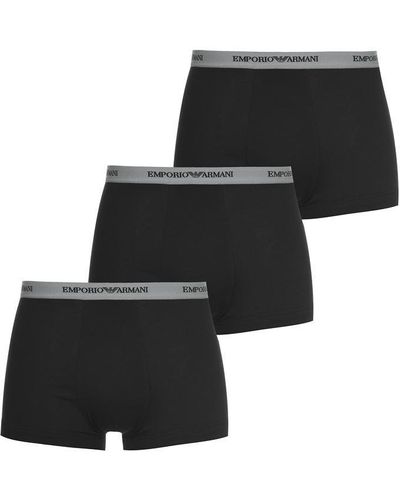 Calvin Klein Underwear 3 Pack Boxer Shorts Black