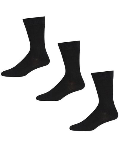 DKNY Socks Mercer 3 Pack - Black