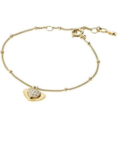Michael Kors Love Gold Bracelet Mkc1118an710 - Metallic