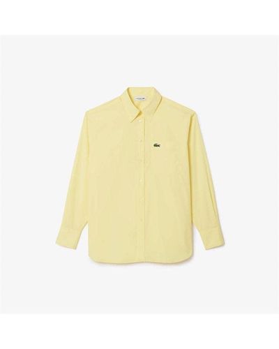 Lacoste Woven Shirt - Yellow