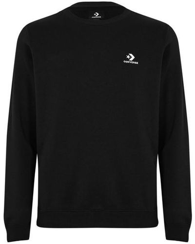 Converse Logo Crew Neck - Black