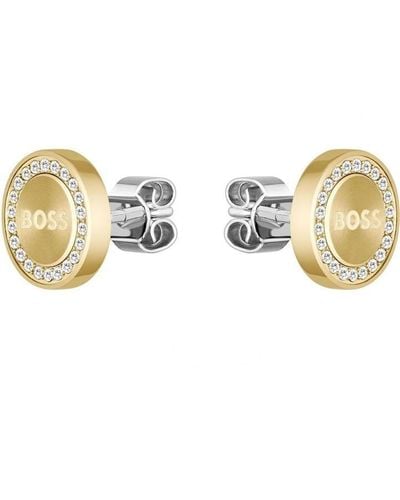 BOSS Ladies Jewellery Iona Earrings 1580557 - Metallic