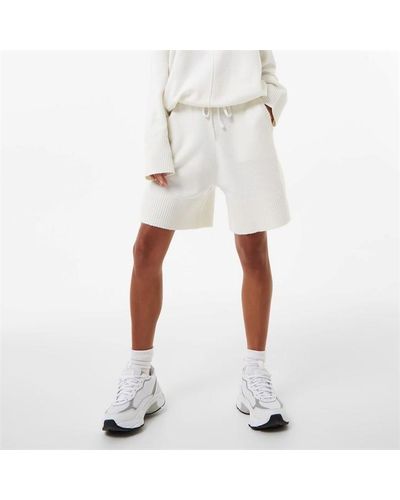 Jack Wills Knit Shorts - White