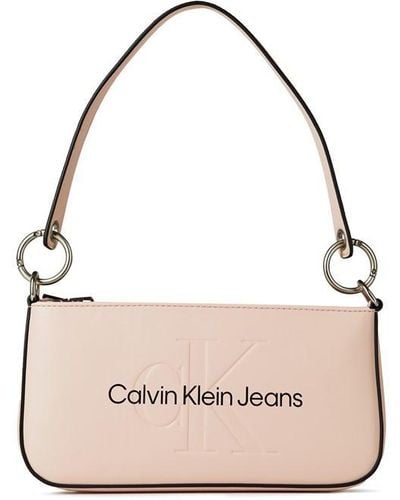 Calvin Klein Sculpted Shoulder Bag - Pink