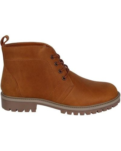 Firetrap Chicago Chukka Boots - Brown