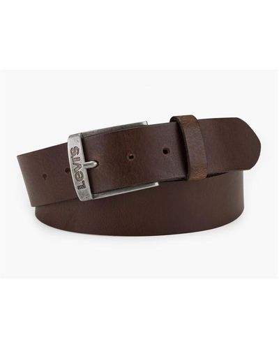 Levi's Leather Duncan Belt - Brown