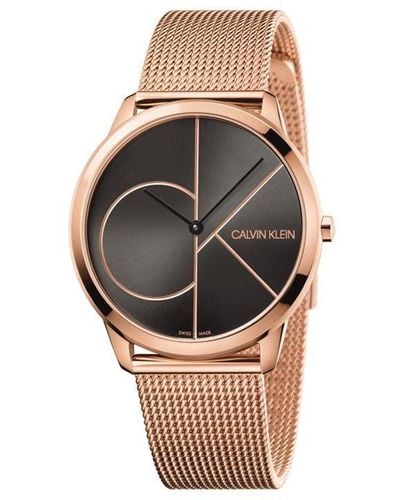 Calvin Klein Minimal Watch - Metallic