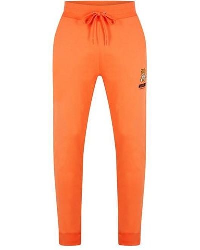Moschino Bear jogging Bottoms - Orange
