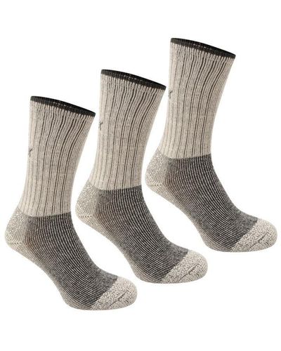 Karrimor Heavyweight Boot Sock 3 Pack Ladies - Grey