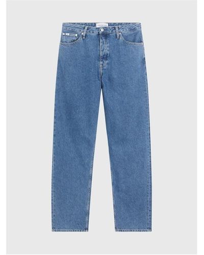 Calvin Klein 90s Straight Jeans - Blue