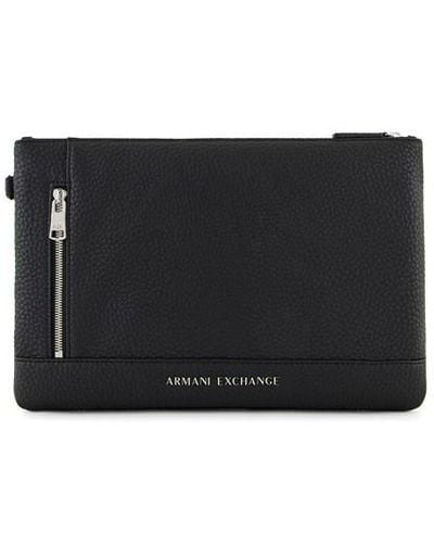Armani Exchange Clutch Bag - Black