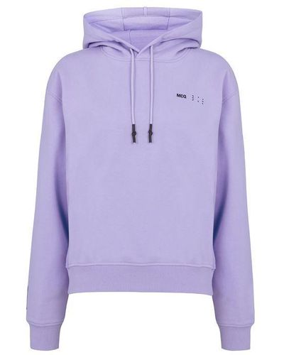 McQ Ico Jack Oth Hoodie - Purple