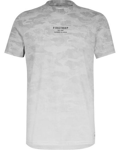 Firetrap Sub T Shirt - Grey