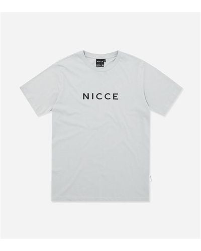 Nicce London Compact T-shirt - White