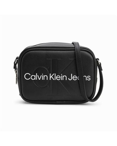 Calvin Klein Sculpted Cross Body Bag - Black