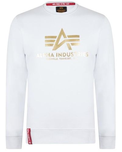 Alpha Industries Alpha Sweat Fl Prnt Sn34 - White
