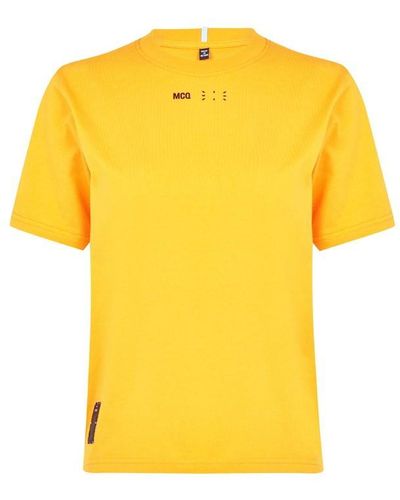 McQ Ico Jack T Shirt - Yellow