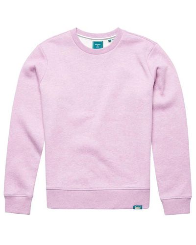 Superdry Crew Sweatshirt - Pink