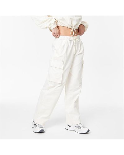 Jack Wills Tech Cargo Pant - White