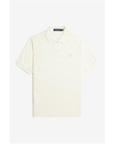 Fred Perry Fred Tipped Polo Ld42 - White