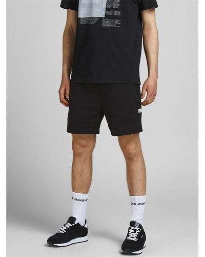 Jack & Jones Gordon Air Sweat Shorts - Black