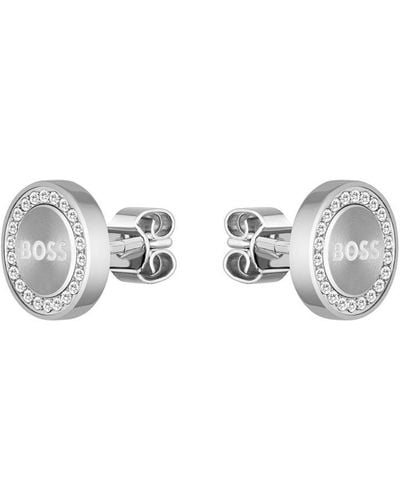 BOSS Ladies Jewellery Iona Earrings 1580558 - Metallic