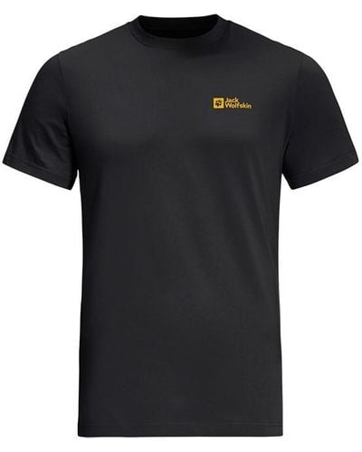 Jack Wolfskin Essential T-shirt - Black