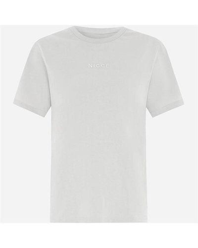 Nicce London Mini Ersa T-shirt - White