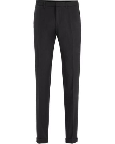 BOSS Create Your Look Wave Dress Trousers - Black
