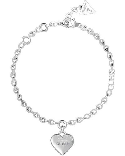 Guess Ladies Jewellery Falling In Love Bracelet - Metallic