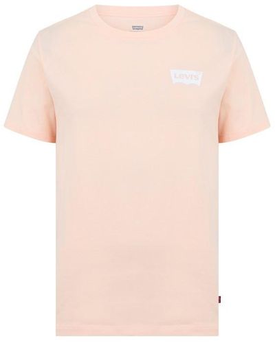 Levi's Varsity Circle T-shirt - Pink