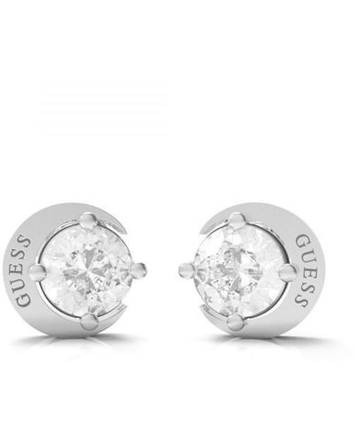 Guess Jewellery Moon Phases Earrings Ube01194rh - Metallic