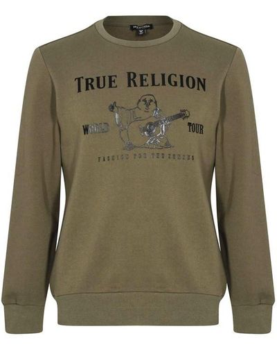 True Religion S Sweatshirt Carafe 3xl - Brown
