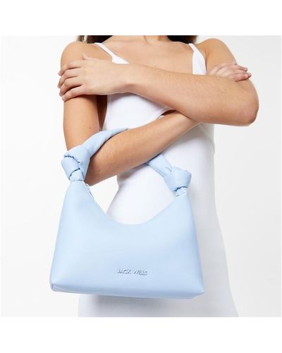 Jack Wills Mini Knotted Bag - Blue