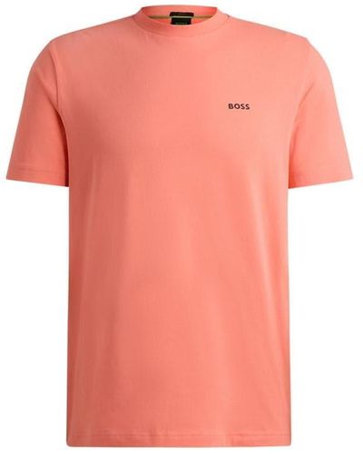 BOSS Tee Shirt - Pink