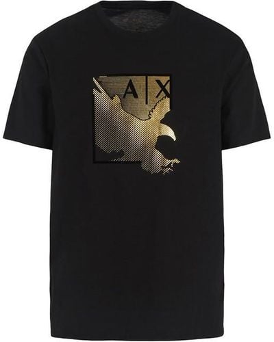 Armani Exchange Eagle T-shirt - Black