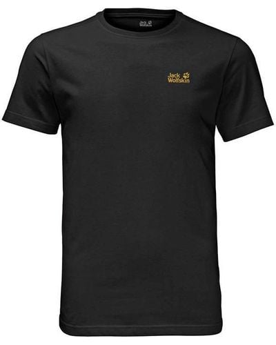 Jack Wolfskin Essential T-shirt - Black